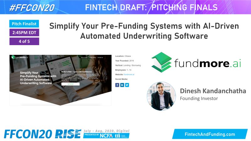 FFCON20 Pitch by FundMore.ai