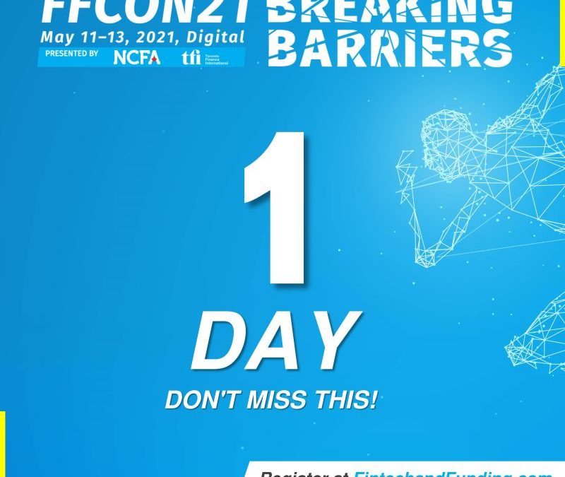 COUNTDOWN:  ONLY 1 MORE DAY UNTIL FFCON21 BREAKING BARRIERS – LAST CHANCE TO GET TICKETS!!